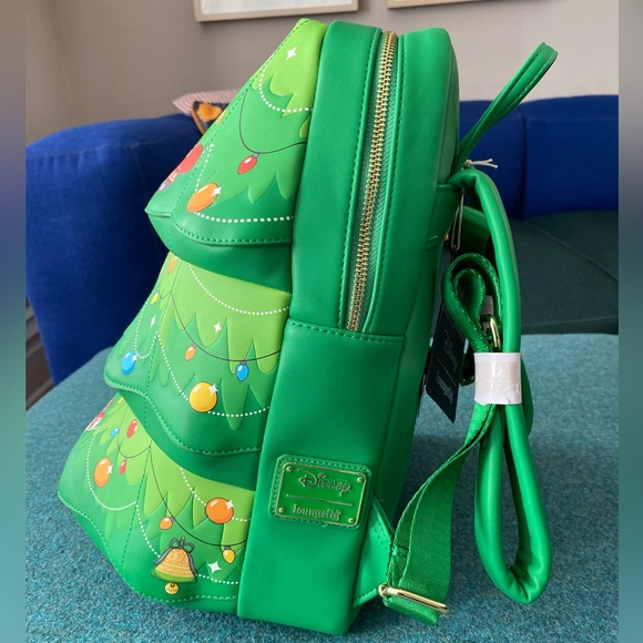 Authentic Disney, Loungefly, Christmas tree ornament, Chip and Dale backpack - Picture 2 of 6